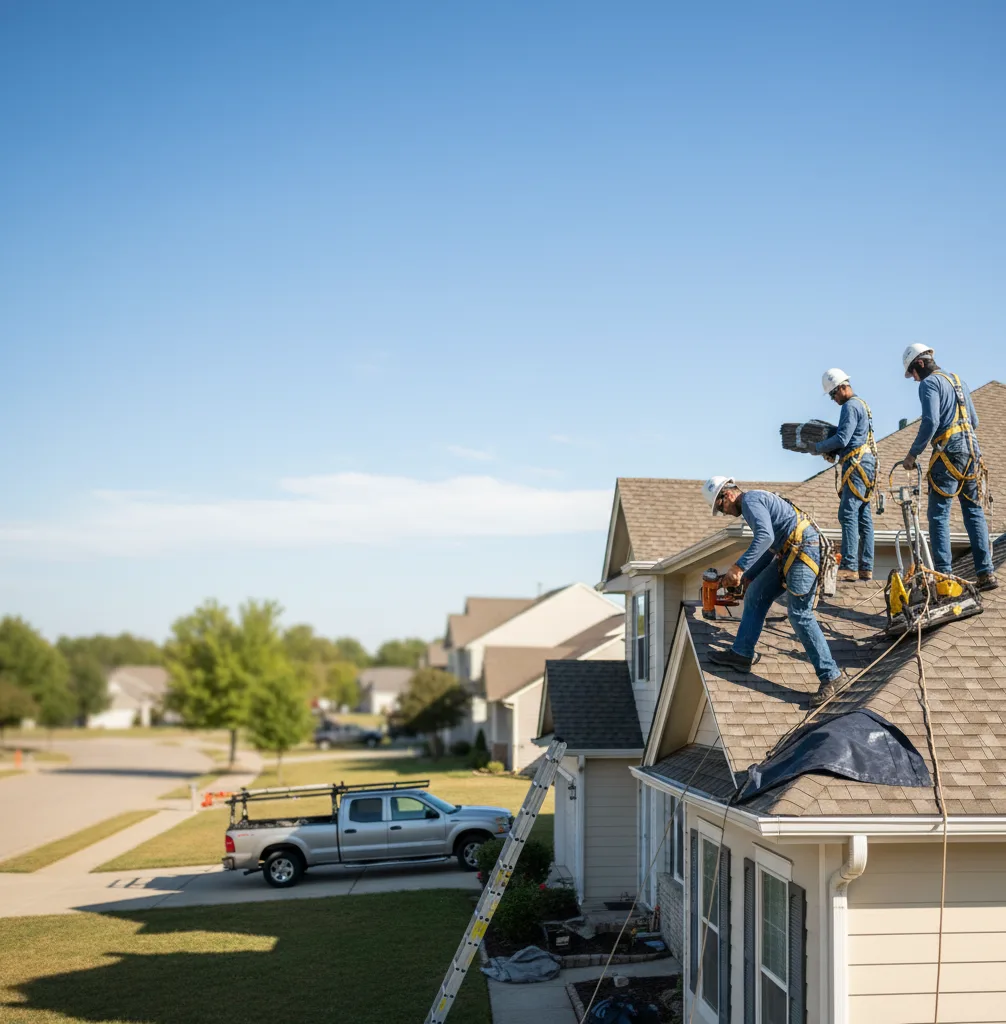 Roof Repair in Latham